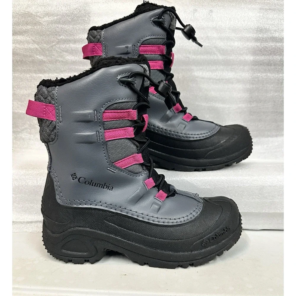 Columbia Youth‎ Bugafoot Winter Celsius Boots Warm Waterproof Size 3